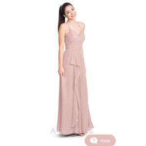 Azazie Dawn Dusty Rose bridesmaid dress